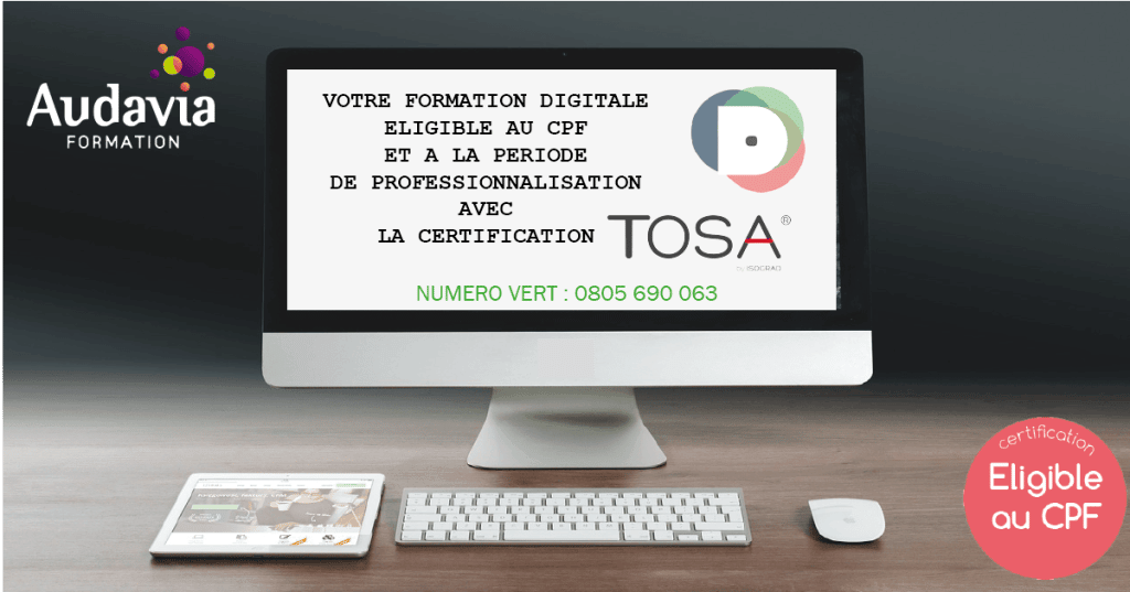 Test TOSA Digital Sur Les Compétences Digitales | Audavia