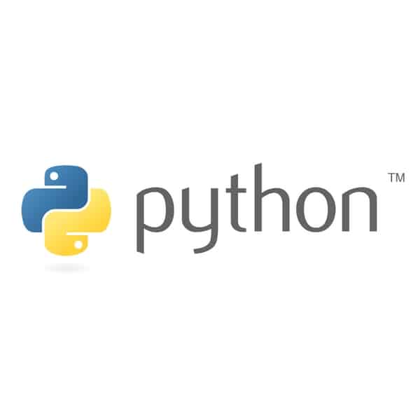 logo python avec inscription