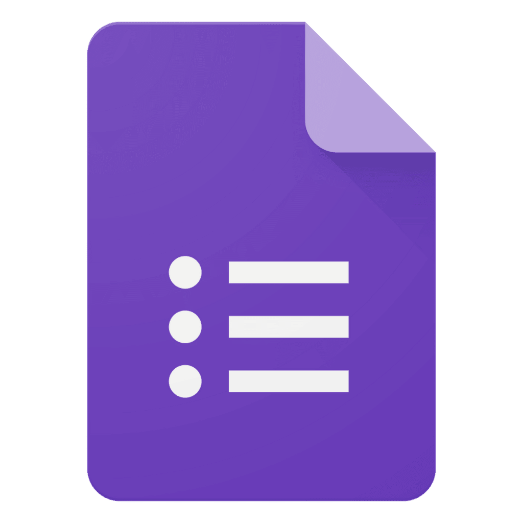 logo violet google forms
