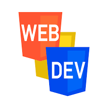 logo rouge jaune et bleu pour la formation développement web