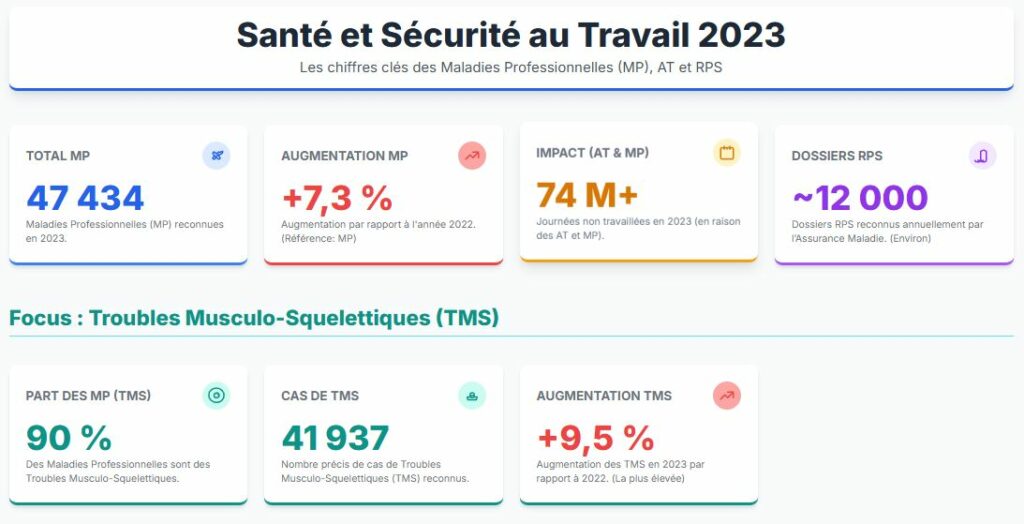 passeport prévention santé et sécurité au travail : les chiffres de l'assurance maladie